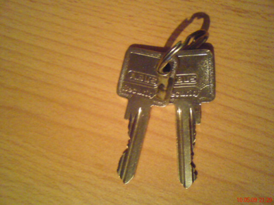 Schlüssel, Ersatzschlüssel, aufbewahren, aufheben