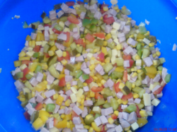 Rezept für Maissalat Maissalat, selbst machen, Rezept, zubereiten