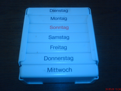 Tabletten richtig und sortiert aufbewahren Tabletten, aufbewahren, lagern, sortieren