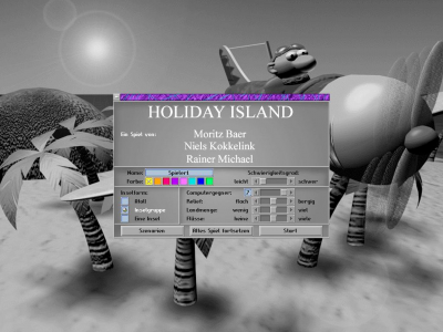 Holiday Island unter Windows XP und Windows Vista Holiday Island, Windows XP, Windows Vista