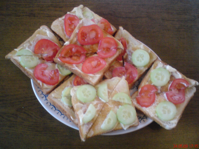 Rezept für belegten Toast Toast, belegt, Rezept