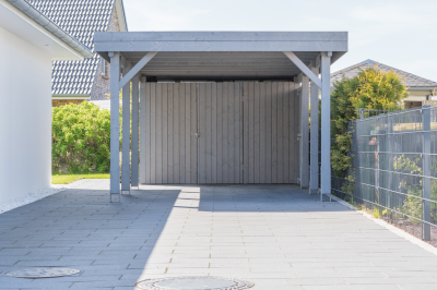 Der Carport als günstige Alternative zur Garage Carport, Garage, Alternative, Bauen, Sparen